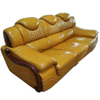 Butter Yellow Leather Sofa