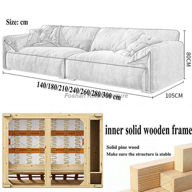 Cream Sofa
