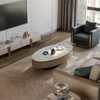 Gold Metal Coffee Table