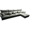 Microfiber Grey Couch
