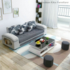 3 Seater Fabric Lounge
