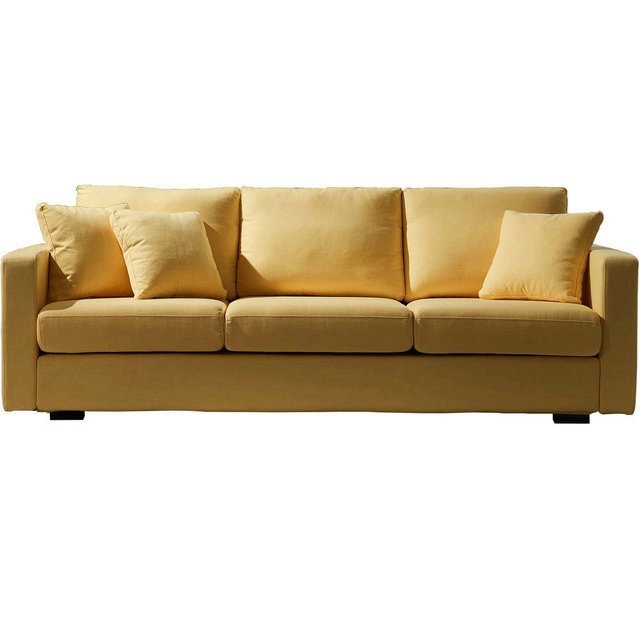 Yellow Velvet Couch