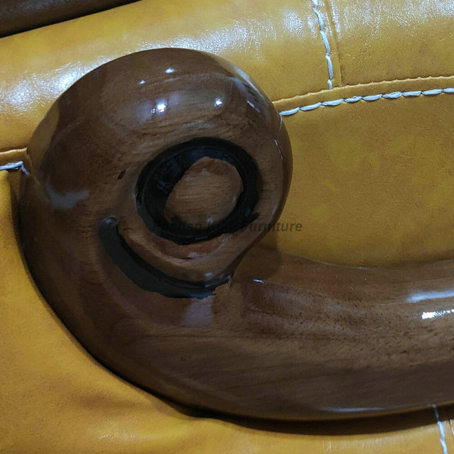 Butter Yellow Leather Sofa