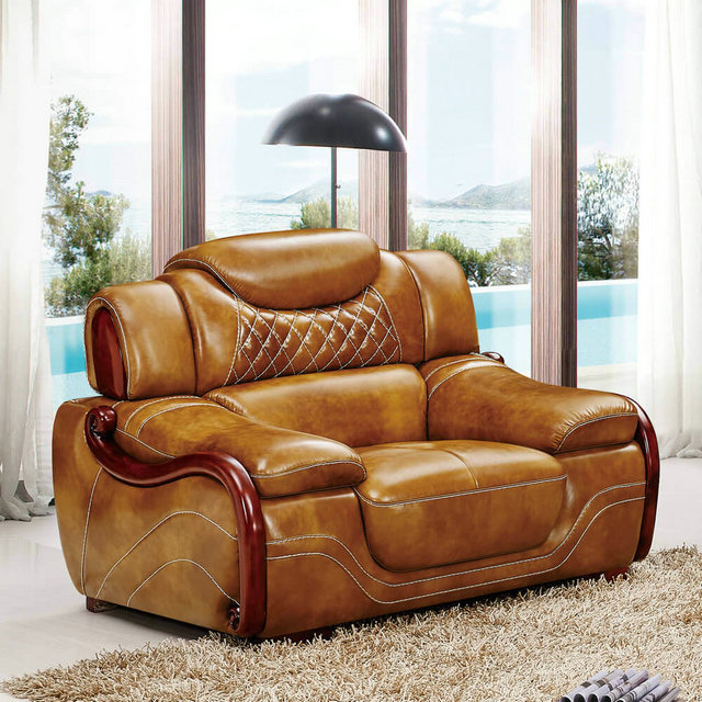 Leather Sofa Set Foshan Kika, High Quality Leather Couches