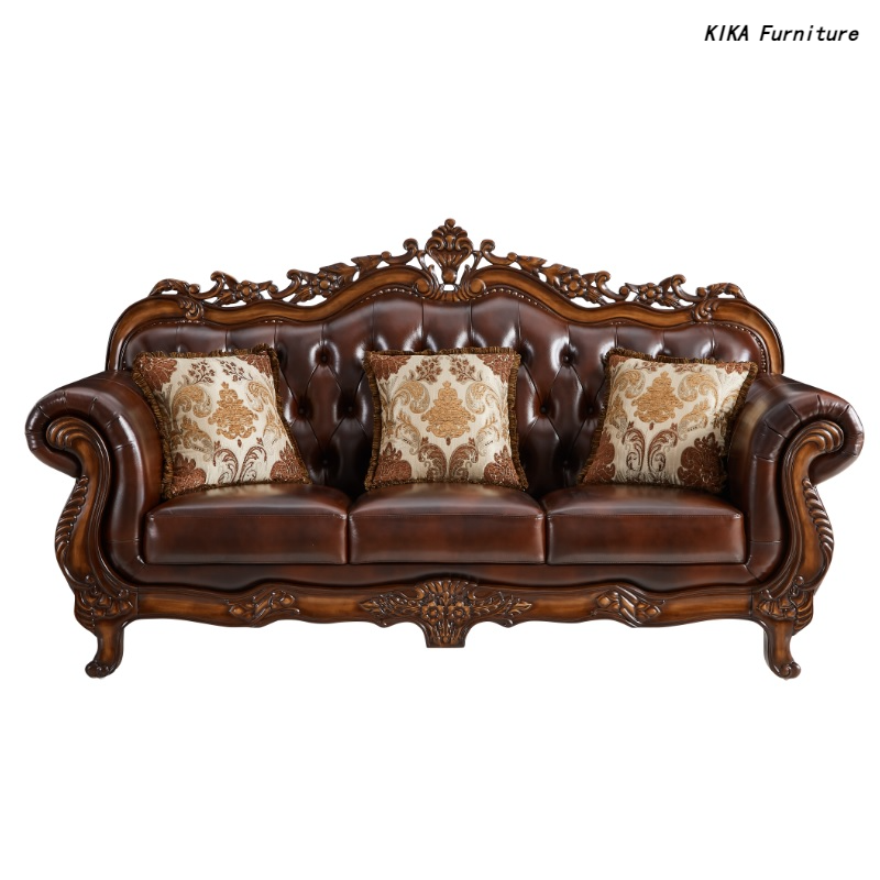 Antique Leather Sofa