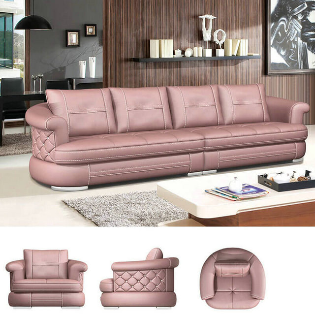 Leather Settee